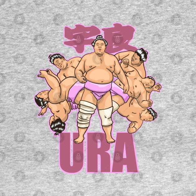 Japanese sumo wrestler Ura by FilthyTBear 